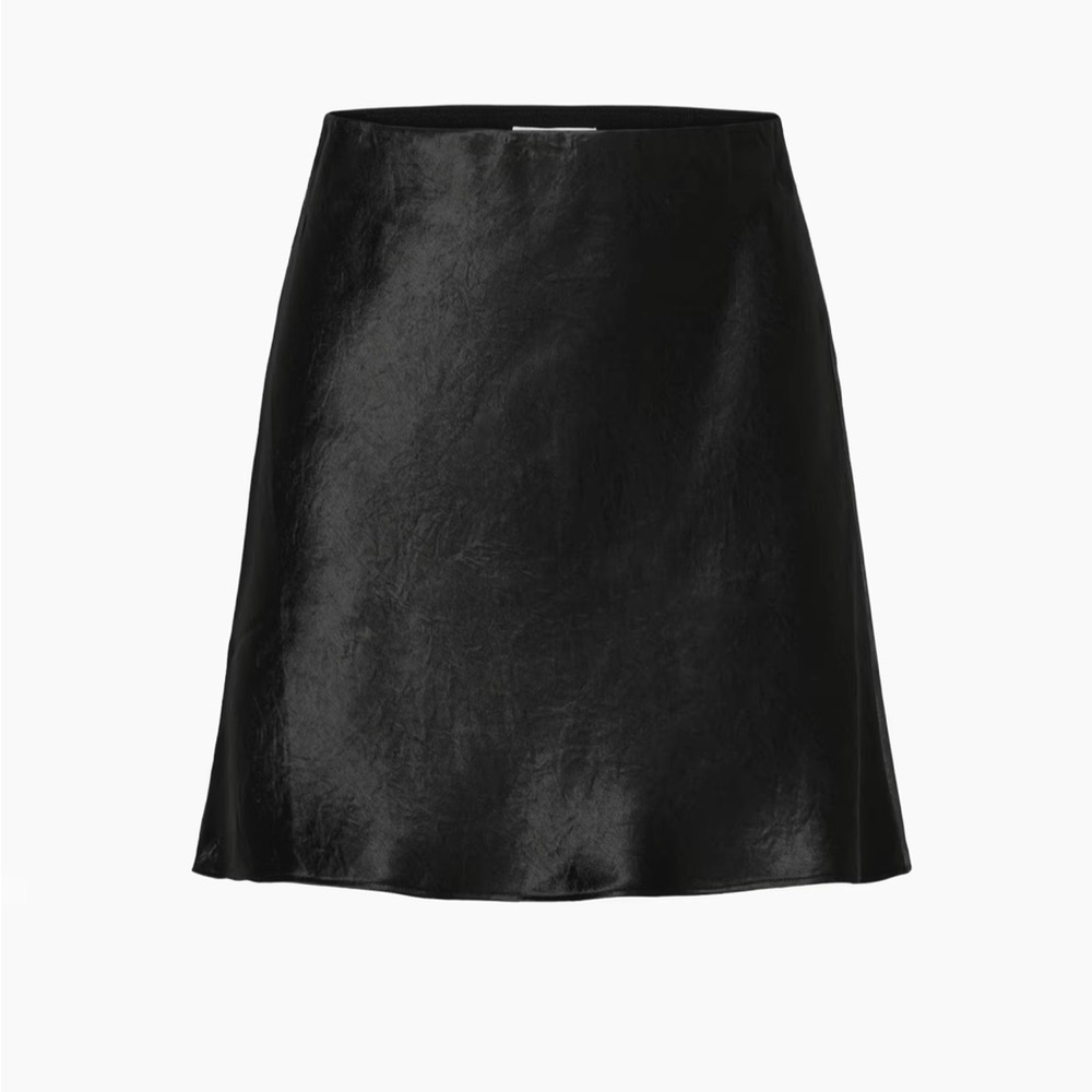 New Slip Satin Mini Skirt
